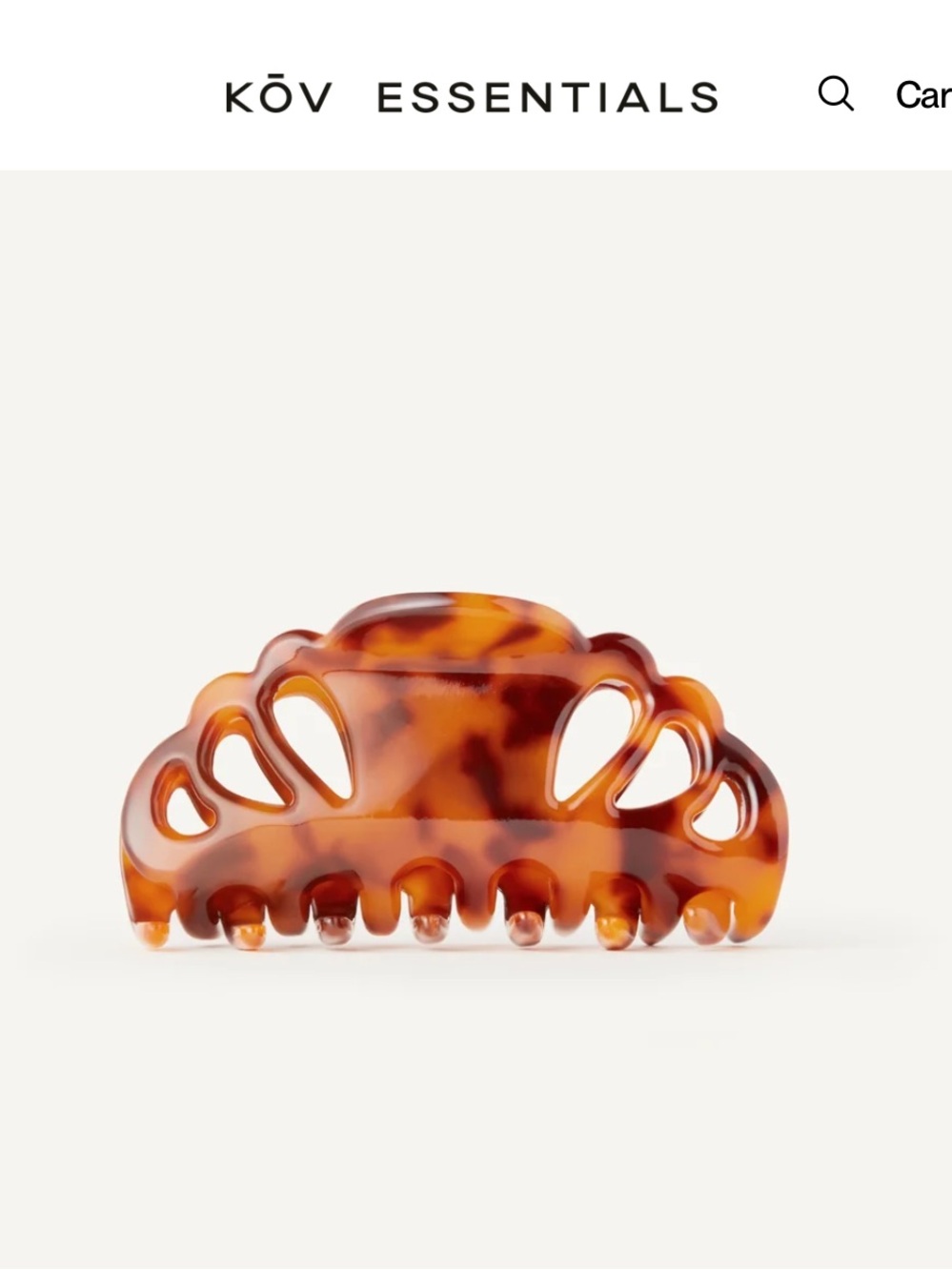 KOV Essentials - Icon Clip in Tortoise M